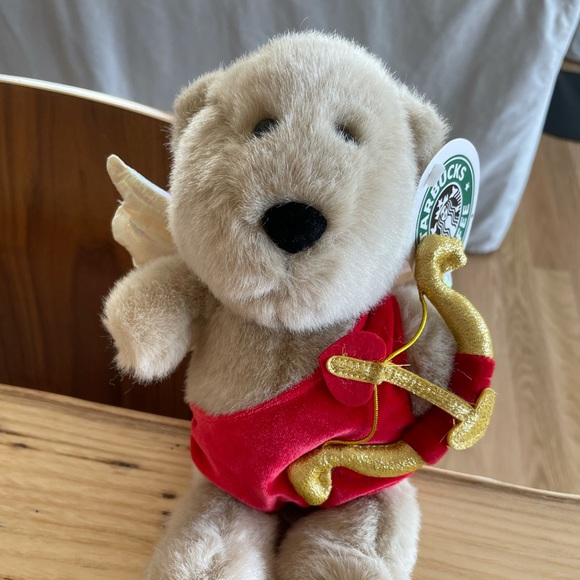 Starbucks Other - NWT Starbucks Bearista Cupid Bear Collectible